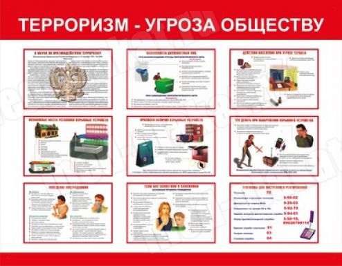 Терроризм - угроза обществу