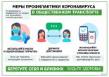 Меры профилактики в общественном транспорте вариант 2