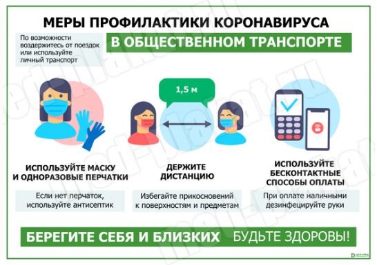 Меры профилактики в общественном транспорте вариант 2