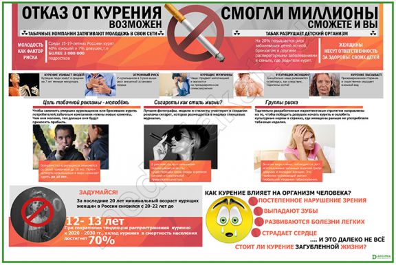 Отказ от курения для школы