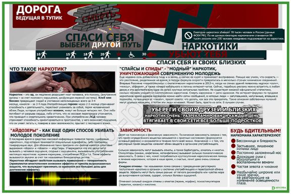 Наркотики убивают